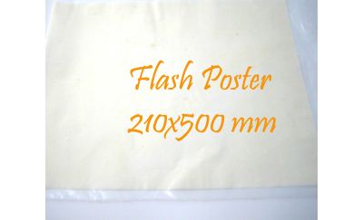 Flash Poster 200x500 mm, 2 st
