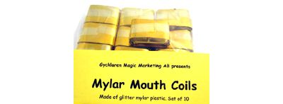 Mouth Coils, mylar silver