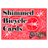 Shimmed Card, red